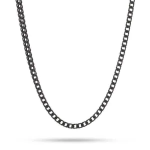 2.5mm, Blackout Stainless Steel Franco Chain