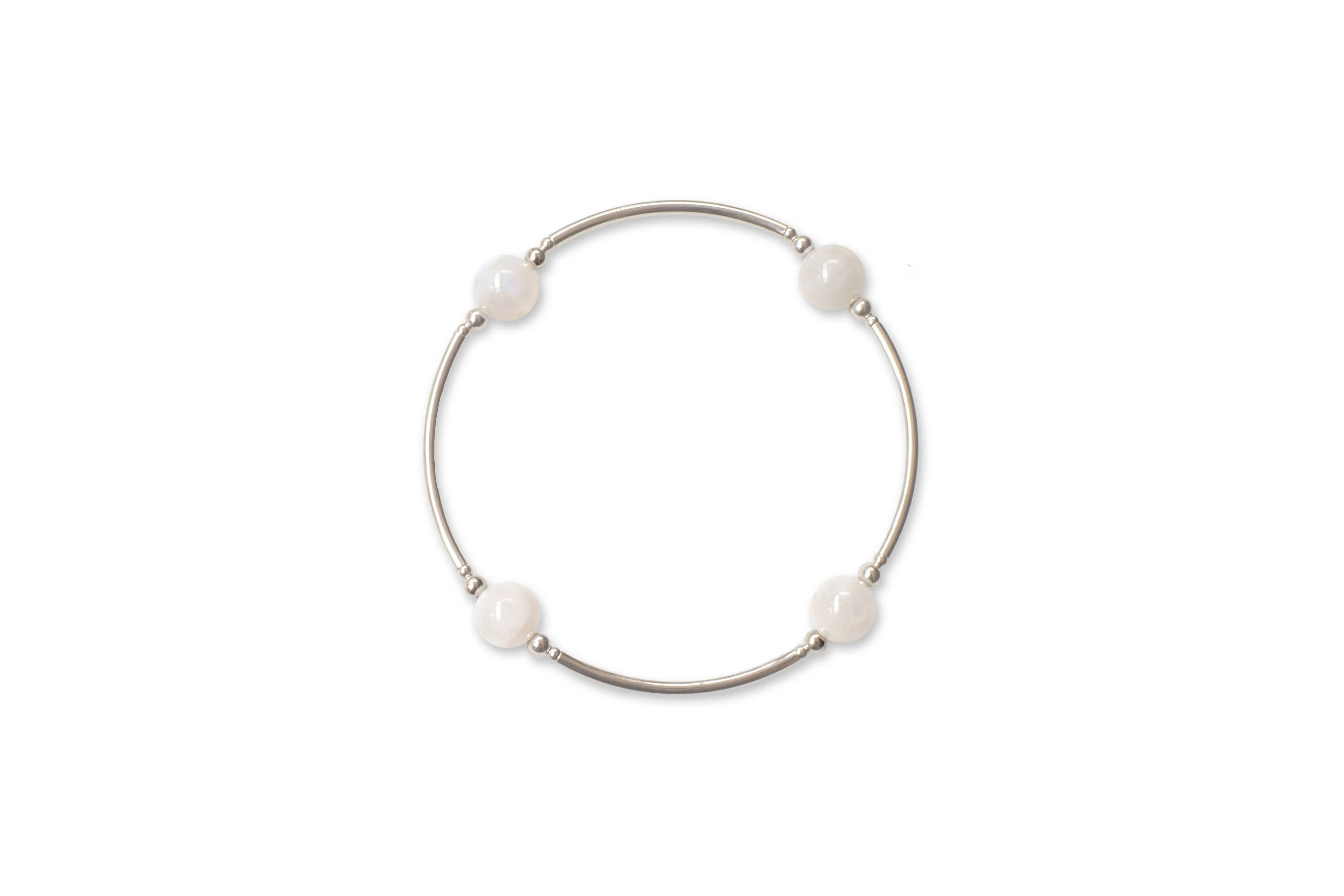 8mm Moonstone Blessing Bracelet