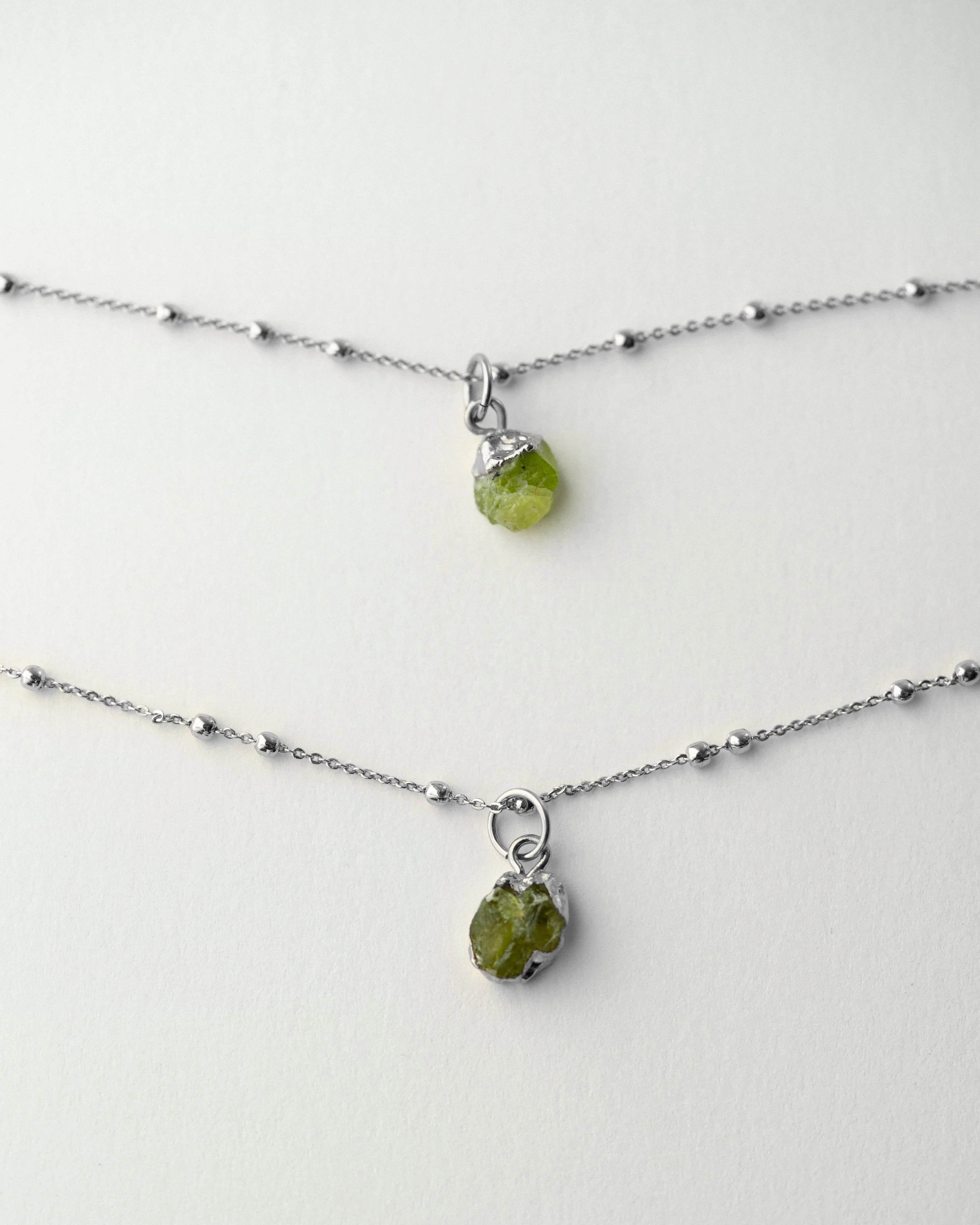 August | Peridot Necklace