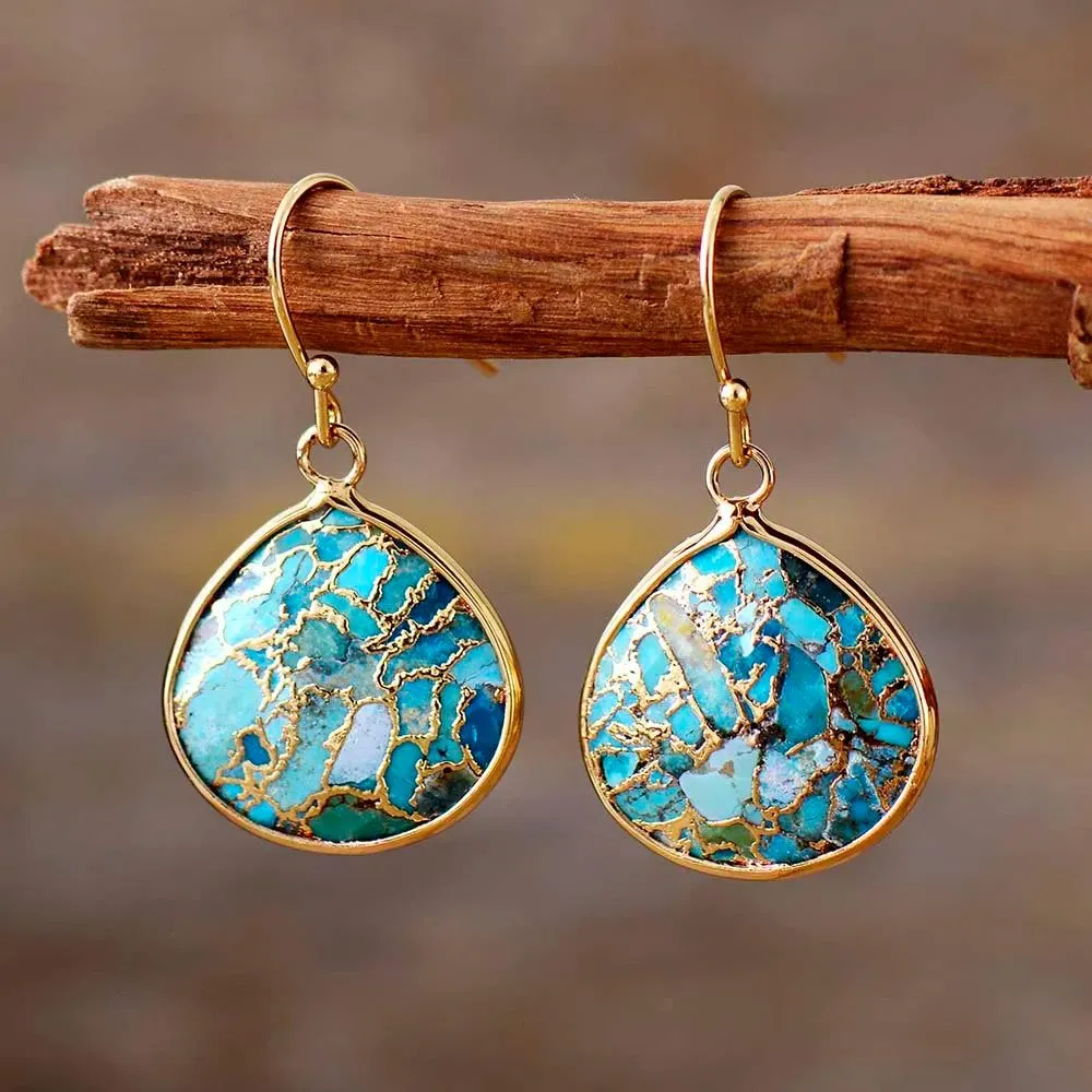 Avant-Garde Turquoise Dangle Collection