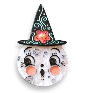 Bloomin Luna Witch Brooch - Johanna Parker x Lipstick & Chrome