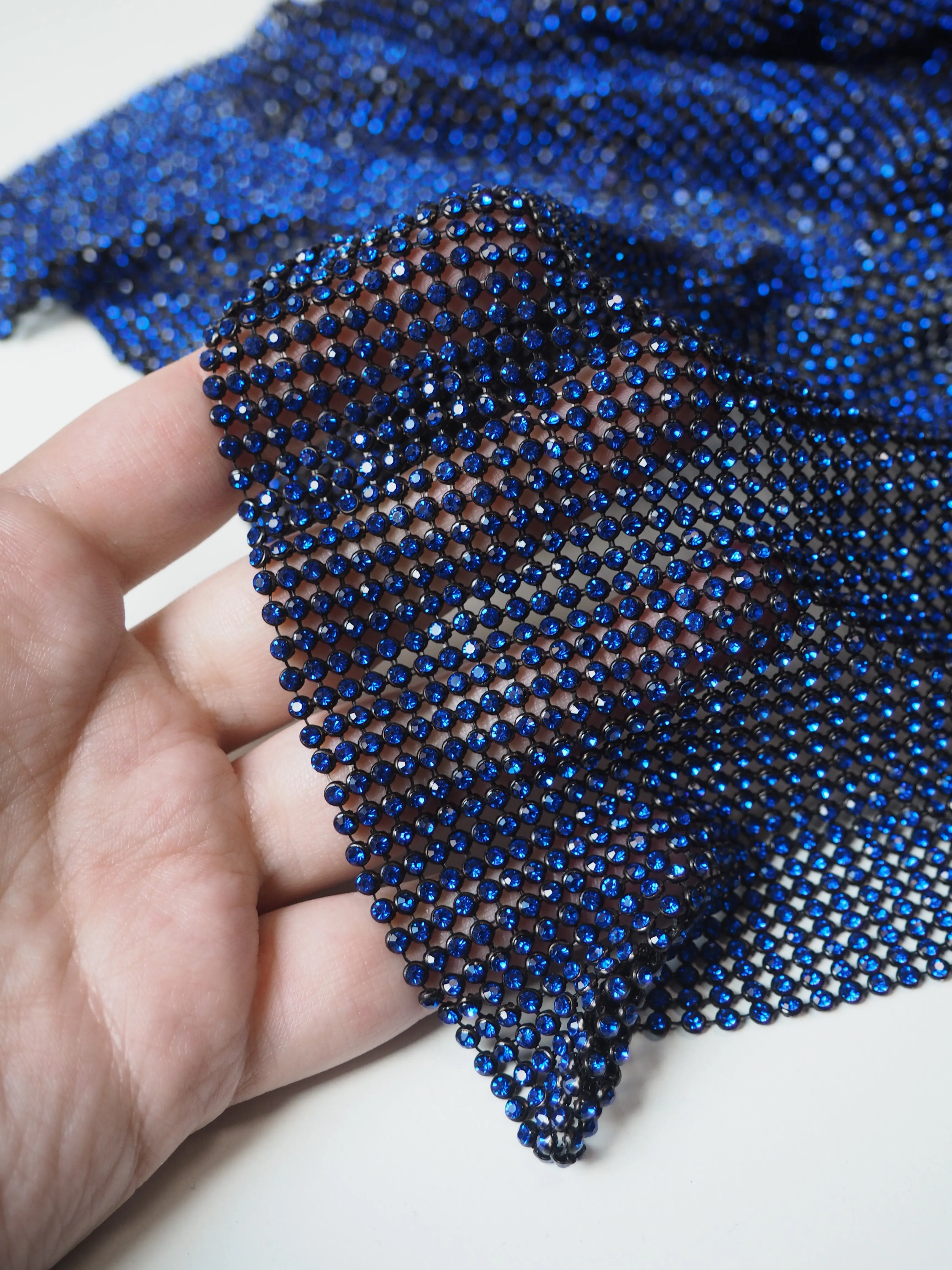 Blue Crystal Black Chainmail