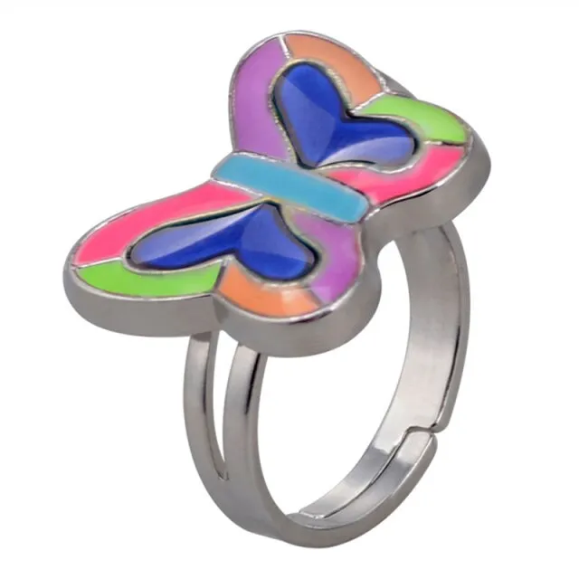 Butterfly Cute Shape Ring For Kids Birthday Gift