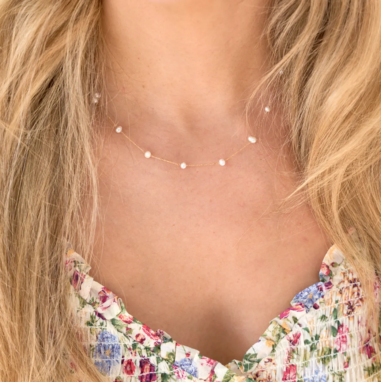 Camille Pearl Necklace