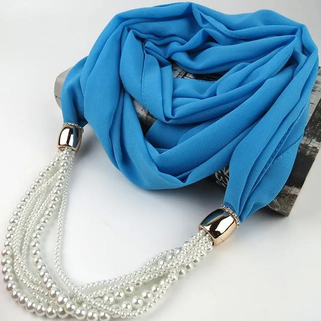 Classy Beaded Scarf