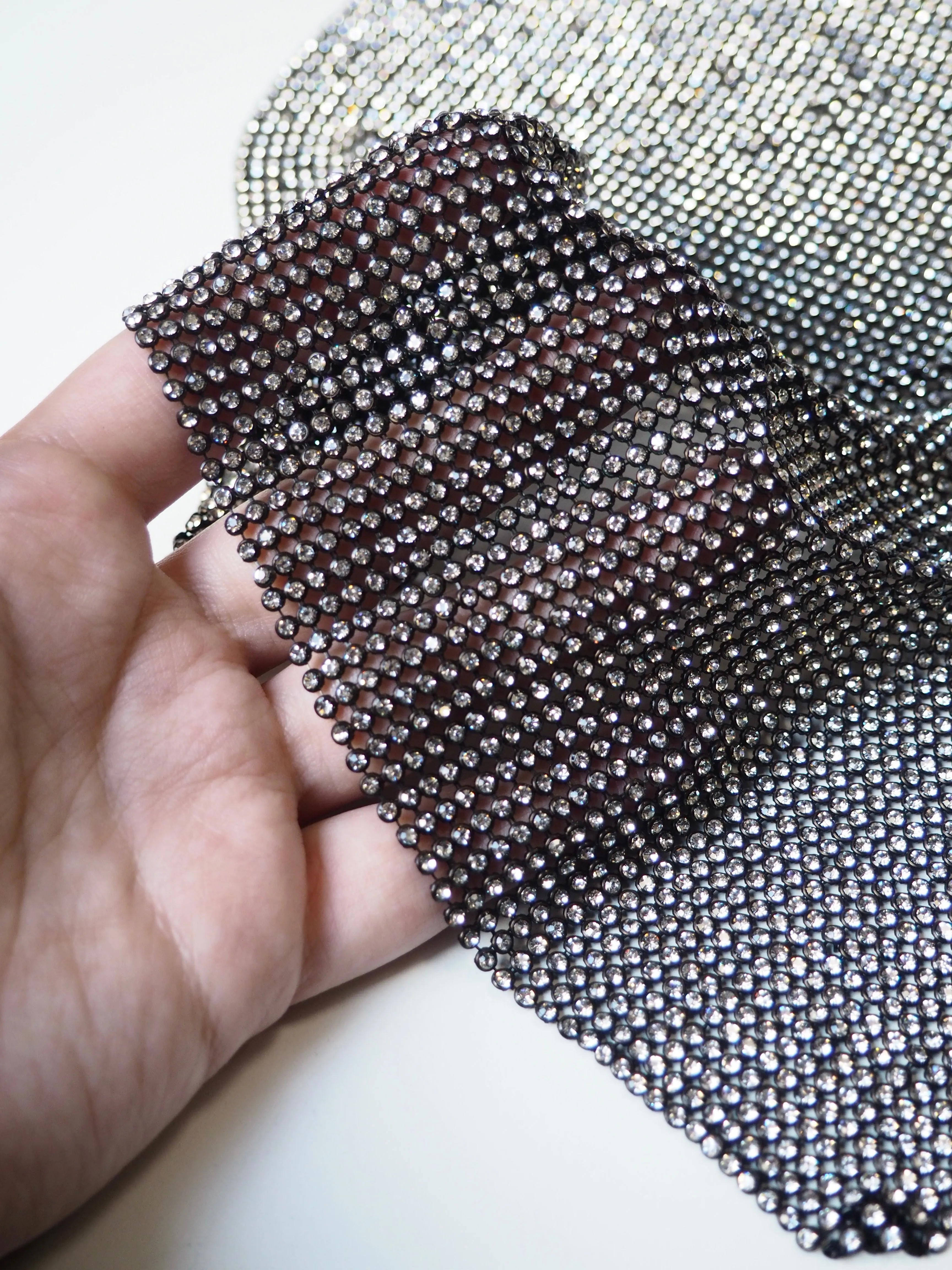 Clear Crystal Black Chainmail