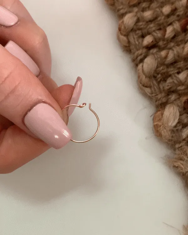 Coin Hoop Earrings