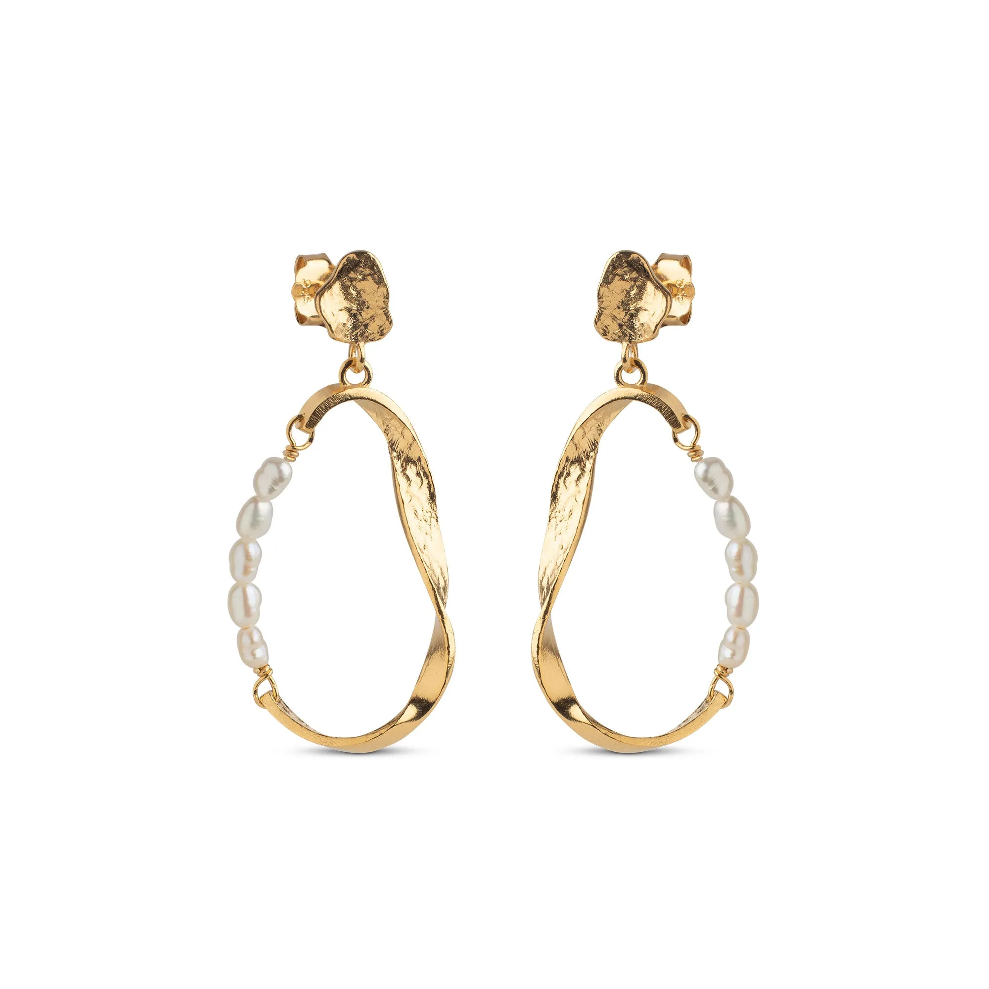 Earring, Aloma Pearl Small