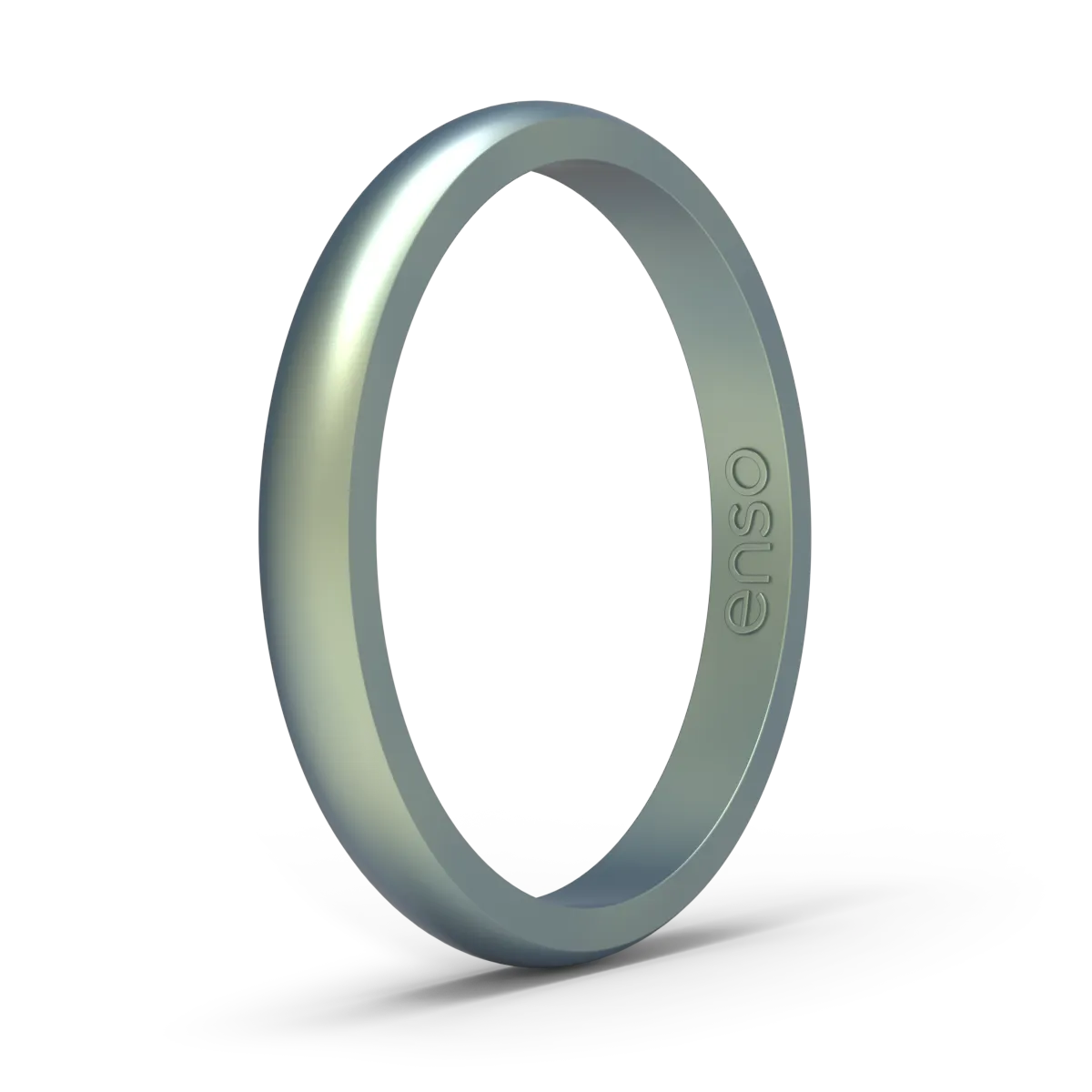 Elements Classic Halo Silicone Ring - Volcanic Ash