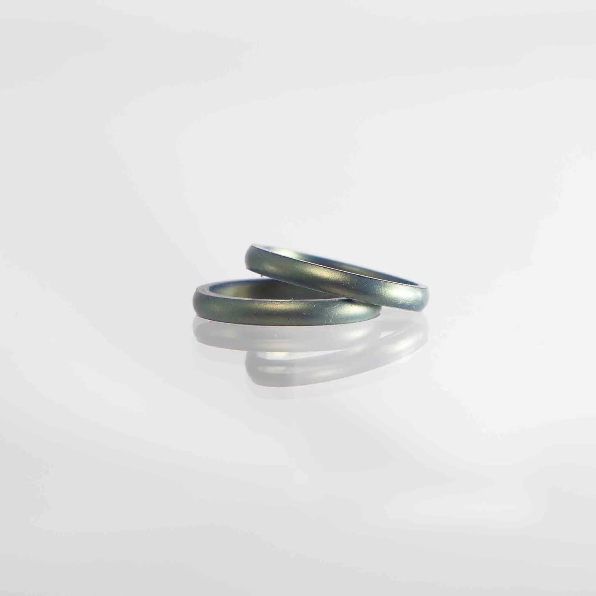 Elements Classic Halo Silicone Ring - Volcanic Ash