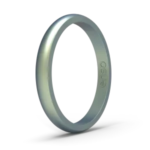 Elements Classic Halo Silicone Ring - Volcanic Ash