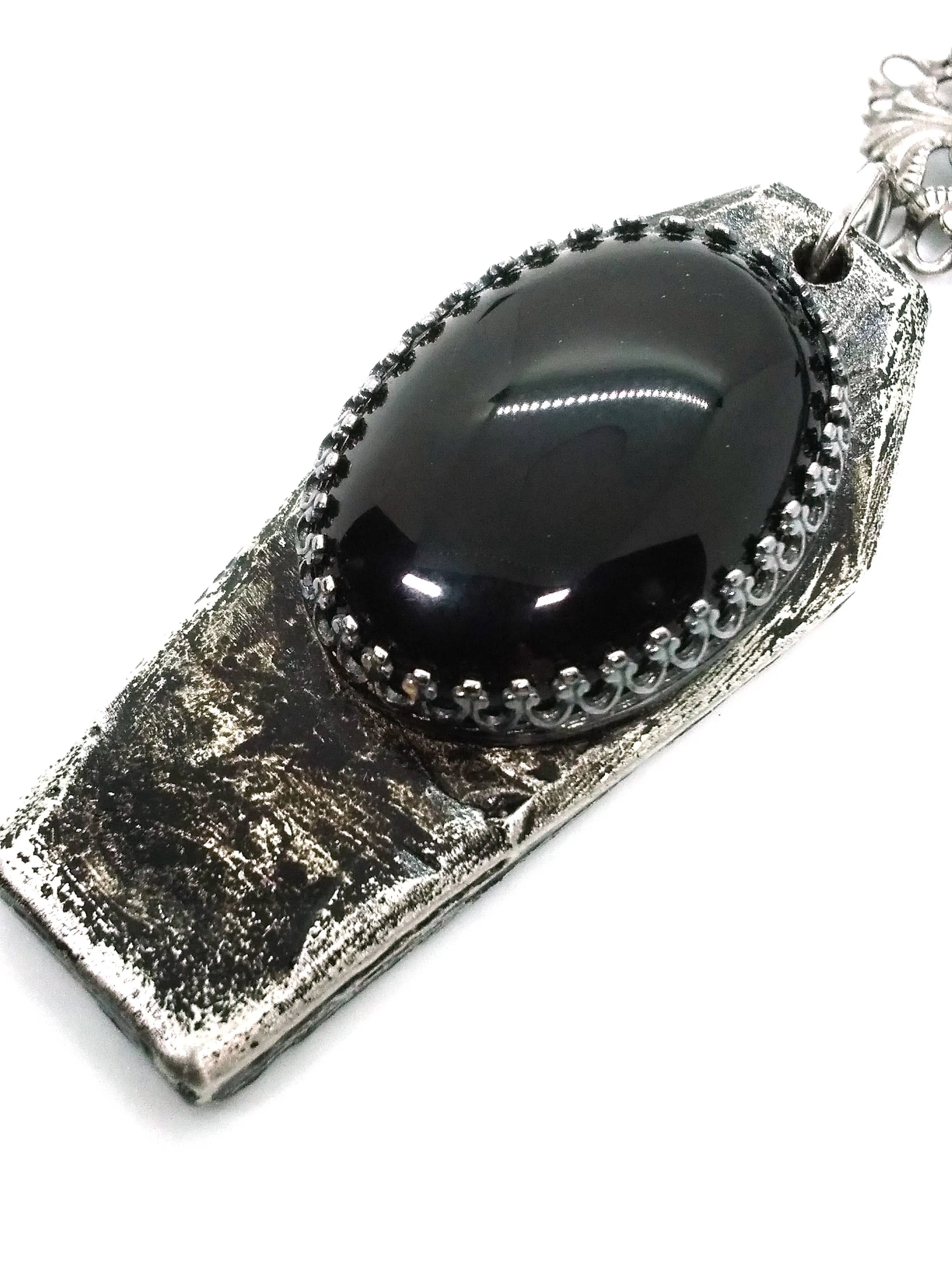 Eternal Rest Coffin Pendant Necklace