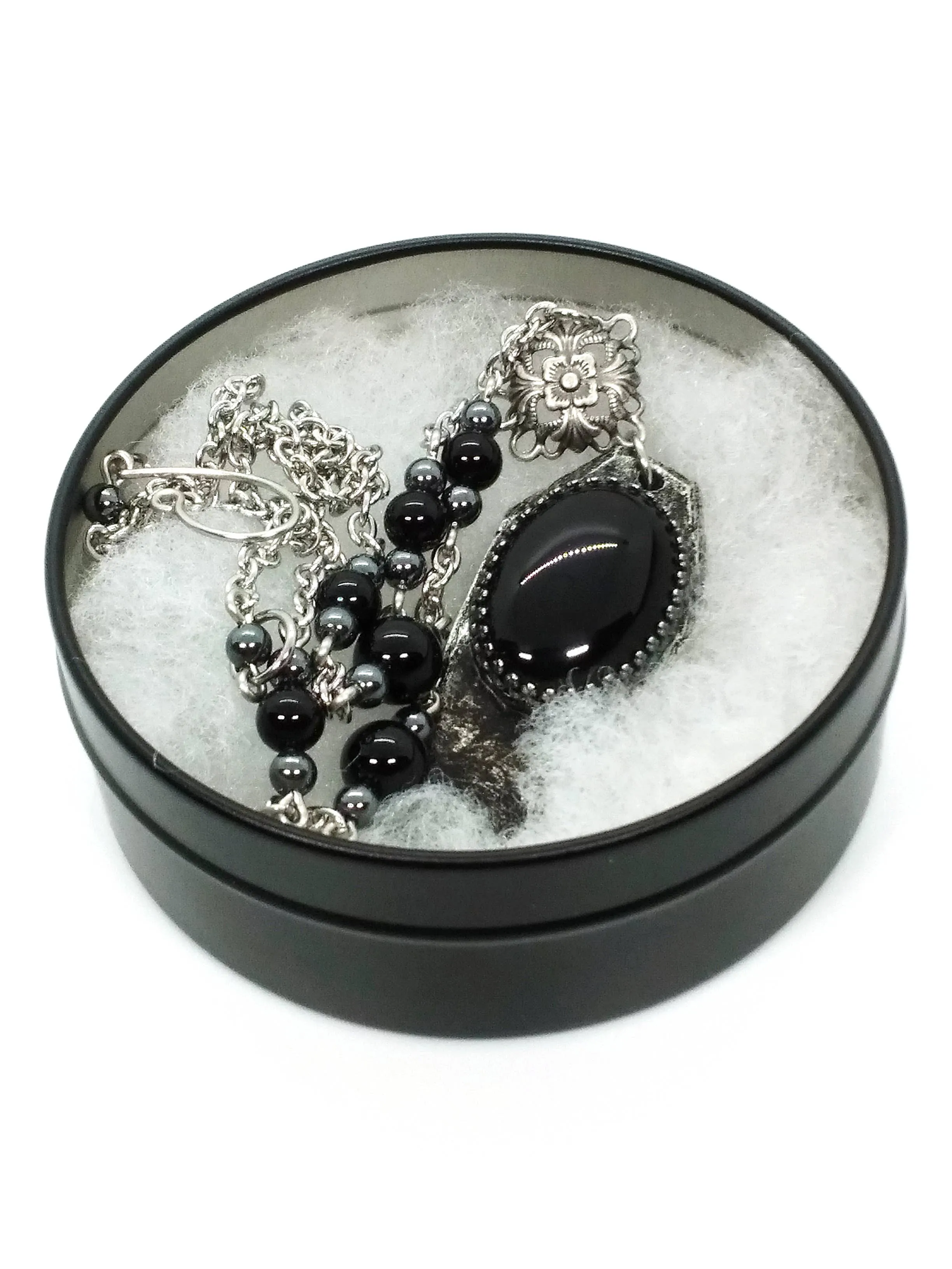 Eternal Rest Coffin Pendant Necklace