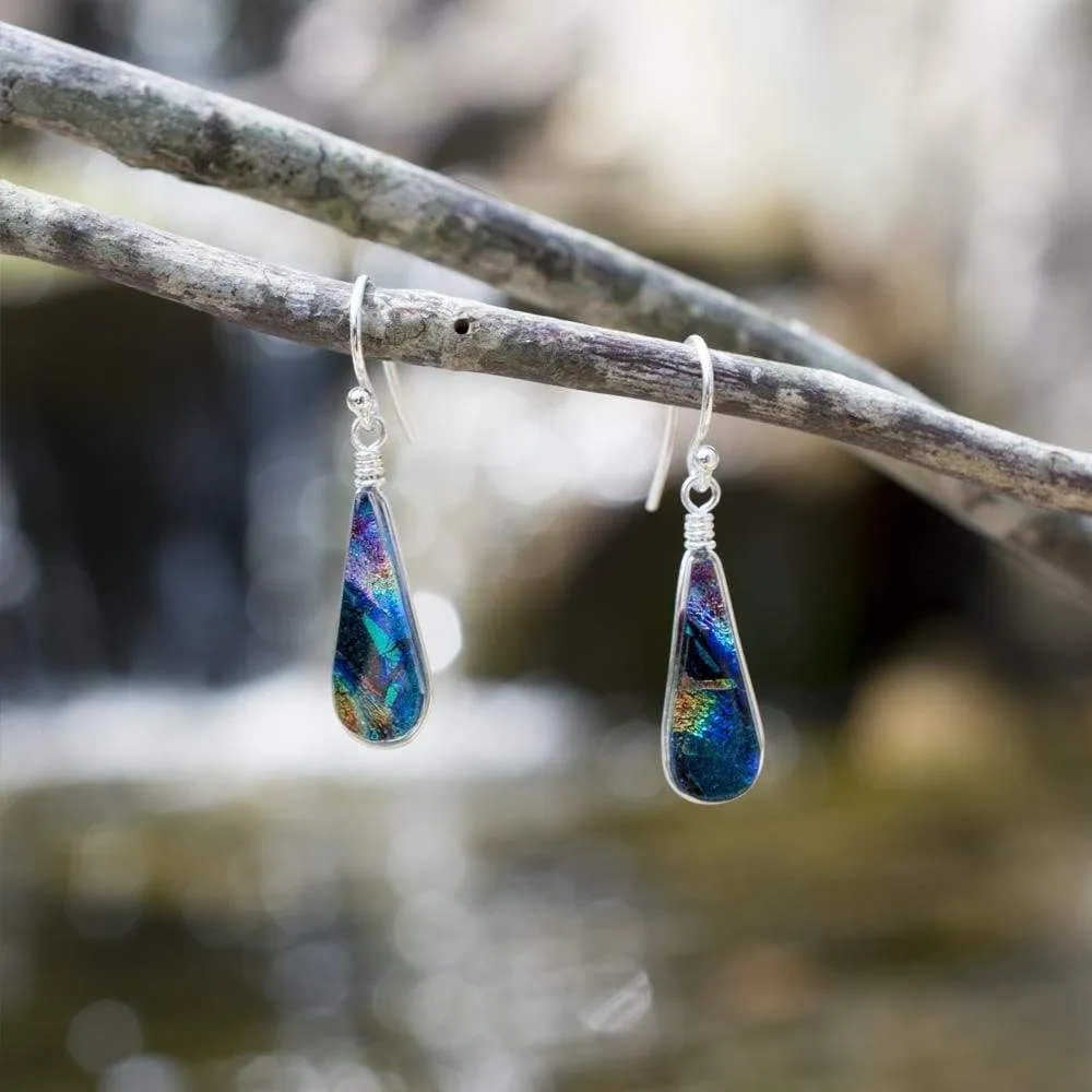 Firewater Falls Earrings (Kaleidoscope) by Nickel Smart®