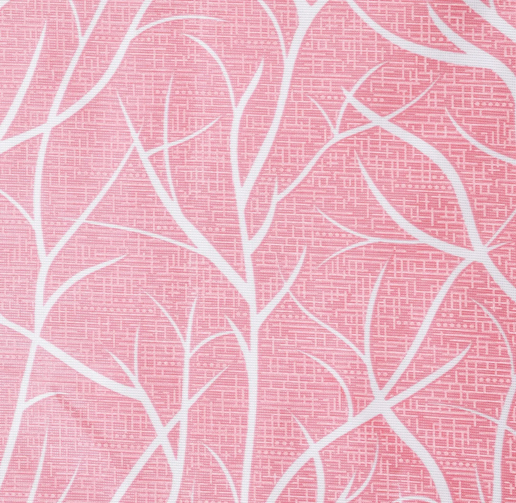 Heart Home Tree Printed 7 ft Door Curtain for Living Room, Bed Room, Kids Room with 8 Eyelet- Pack of 2 (Pink)-Hs43Hearth25583(Polyester_Pink)