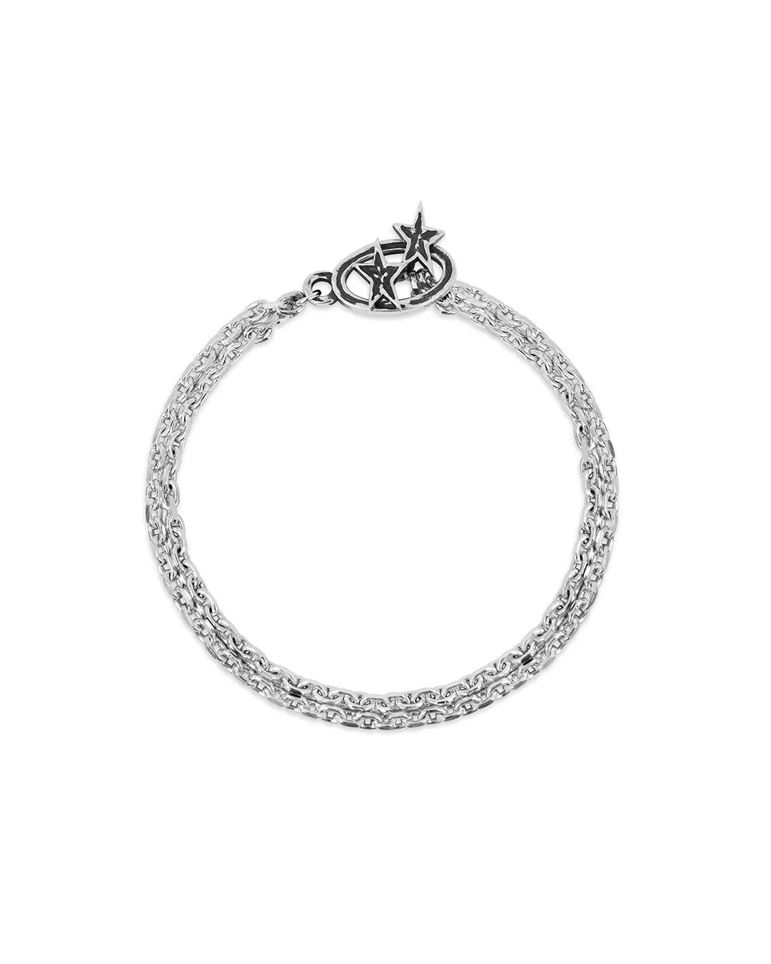 Icon Double Chain Bracelet