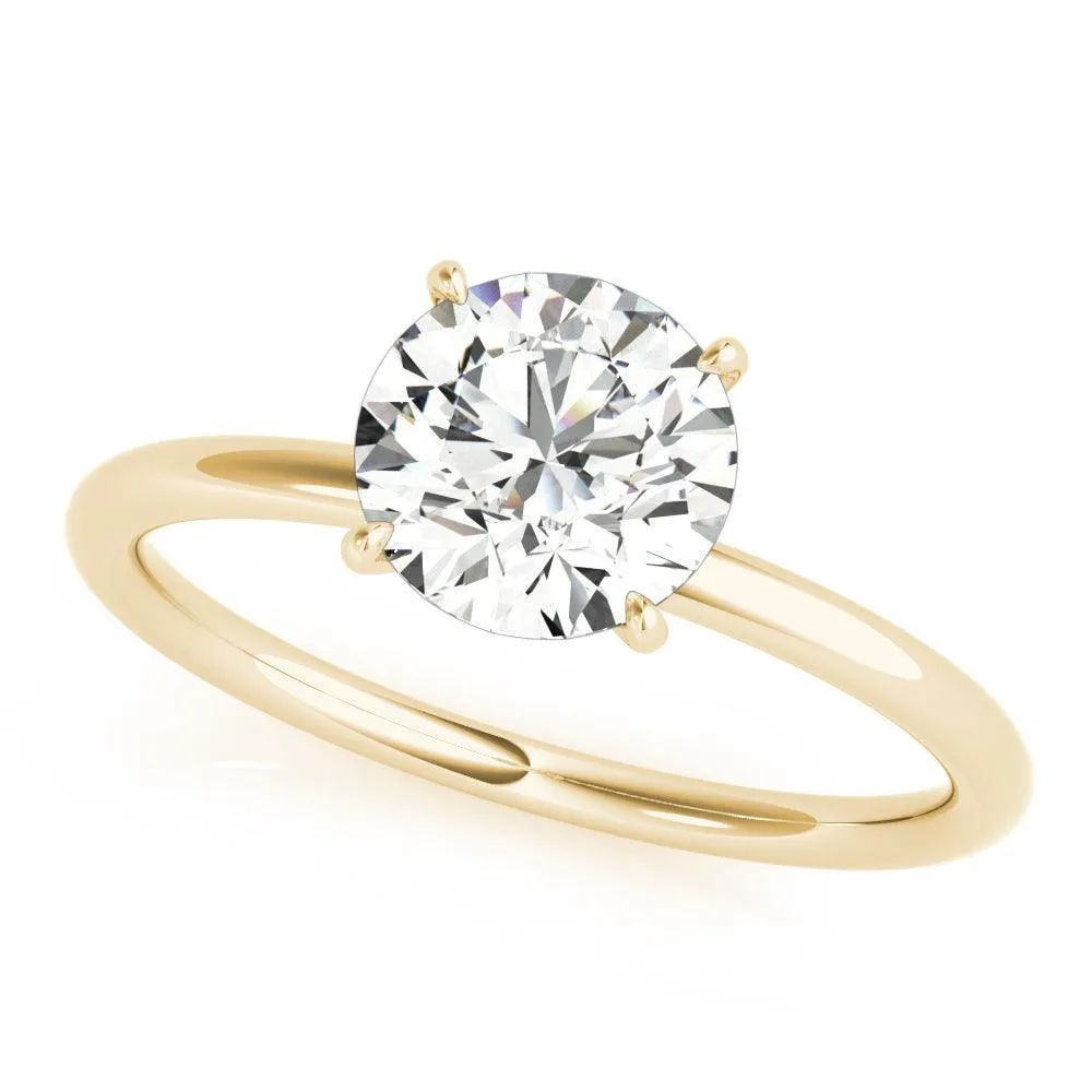 Jasmine Solitaire Engagement Ring 1 1/20Ctw Certified