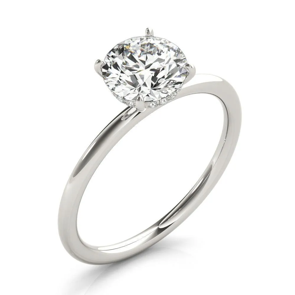 Jasmine Solitaire Engagement Ring 1 1/20Ctw Certified