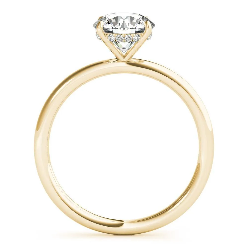 Jasmine Solitaire Engagement Ring 1 1/20Ctw Certified