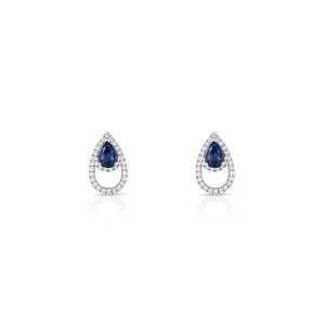 LANKA EARRINGS-SAPPHIRE