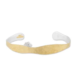 Lika Behar Yellow Gold & Sterling Silver Diamond Cuff