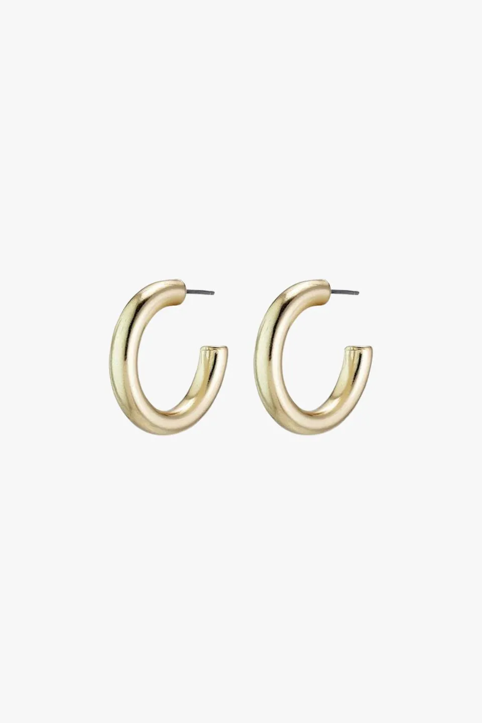 Maddie Pi Gold Chunky Hoop Earings