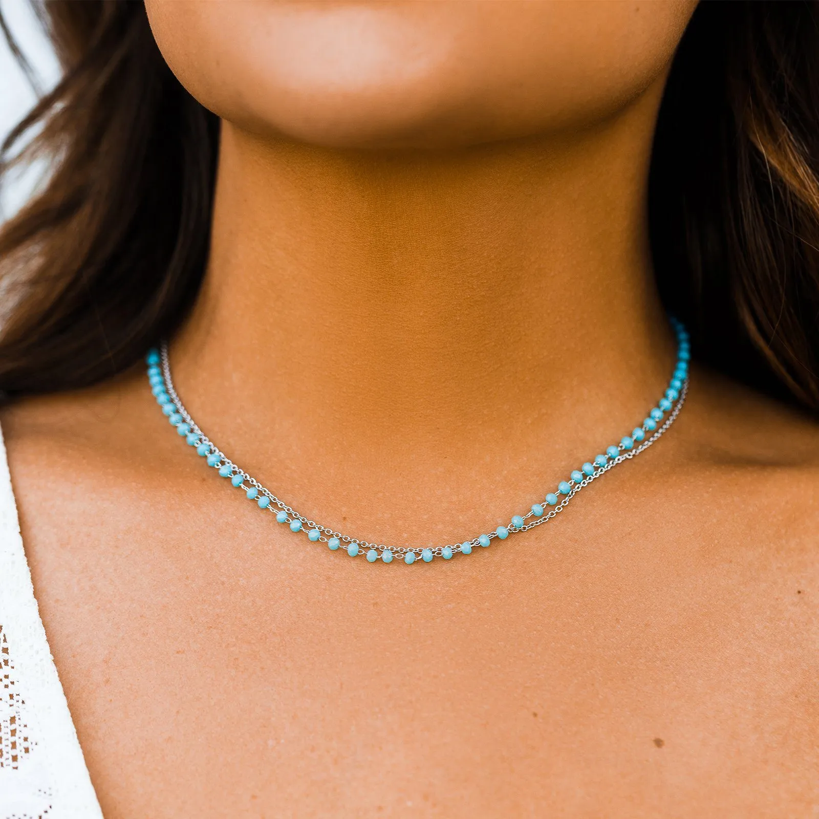 Neon Chain Choker