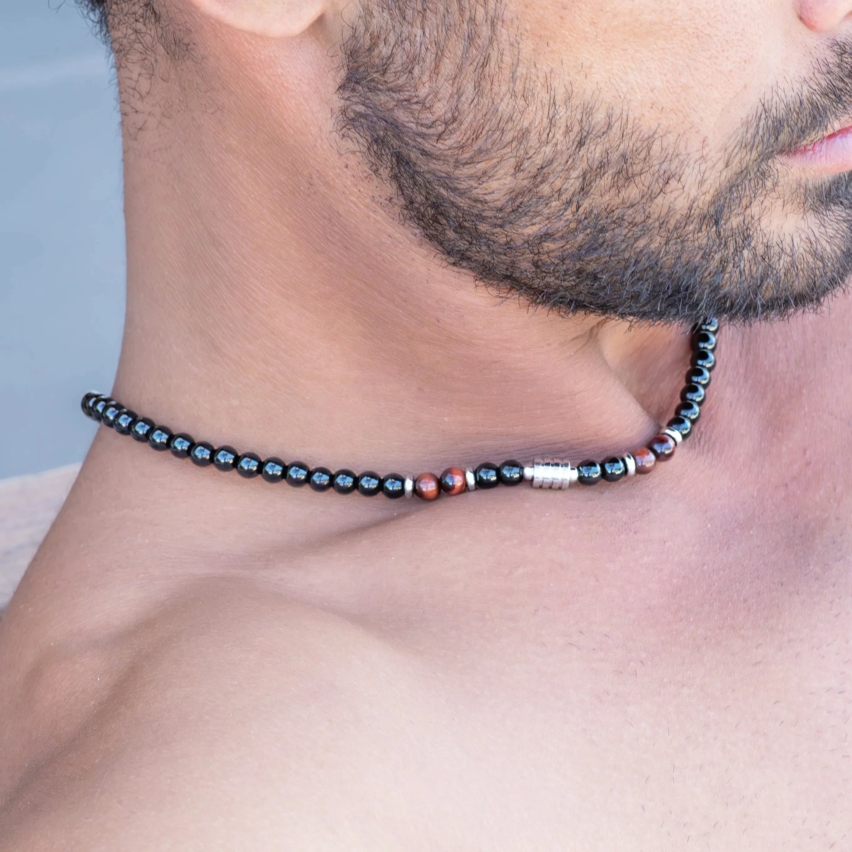 Niño Beaded Stone Choker