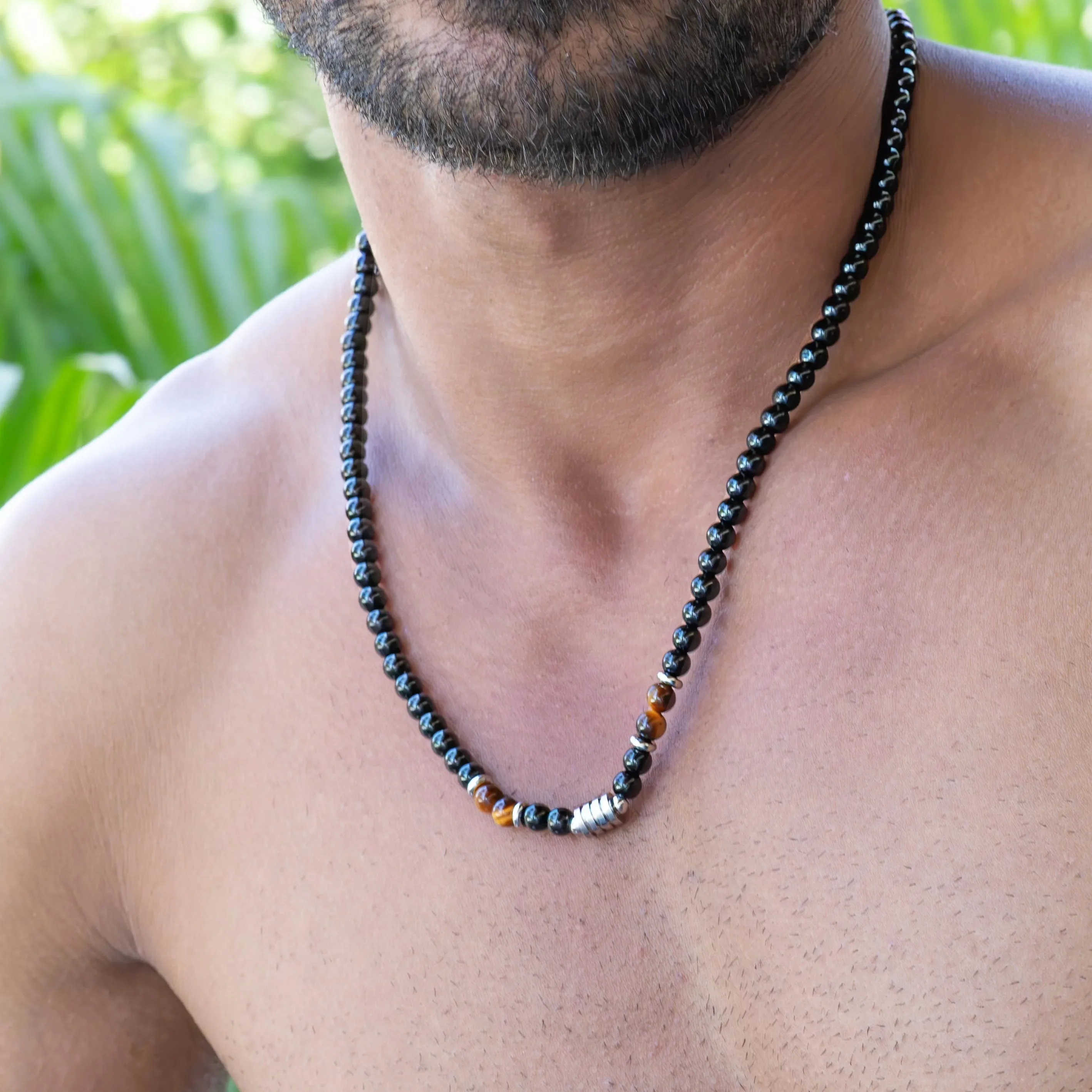 Niño Beaded Stone Choker