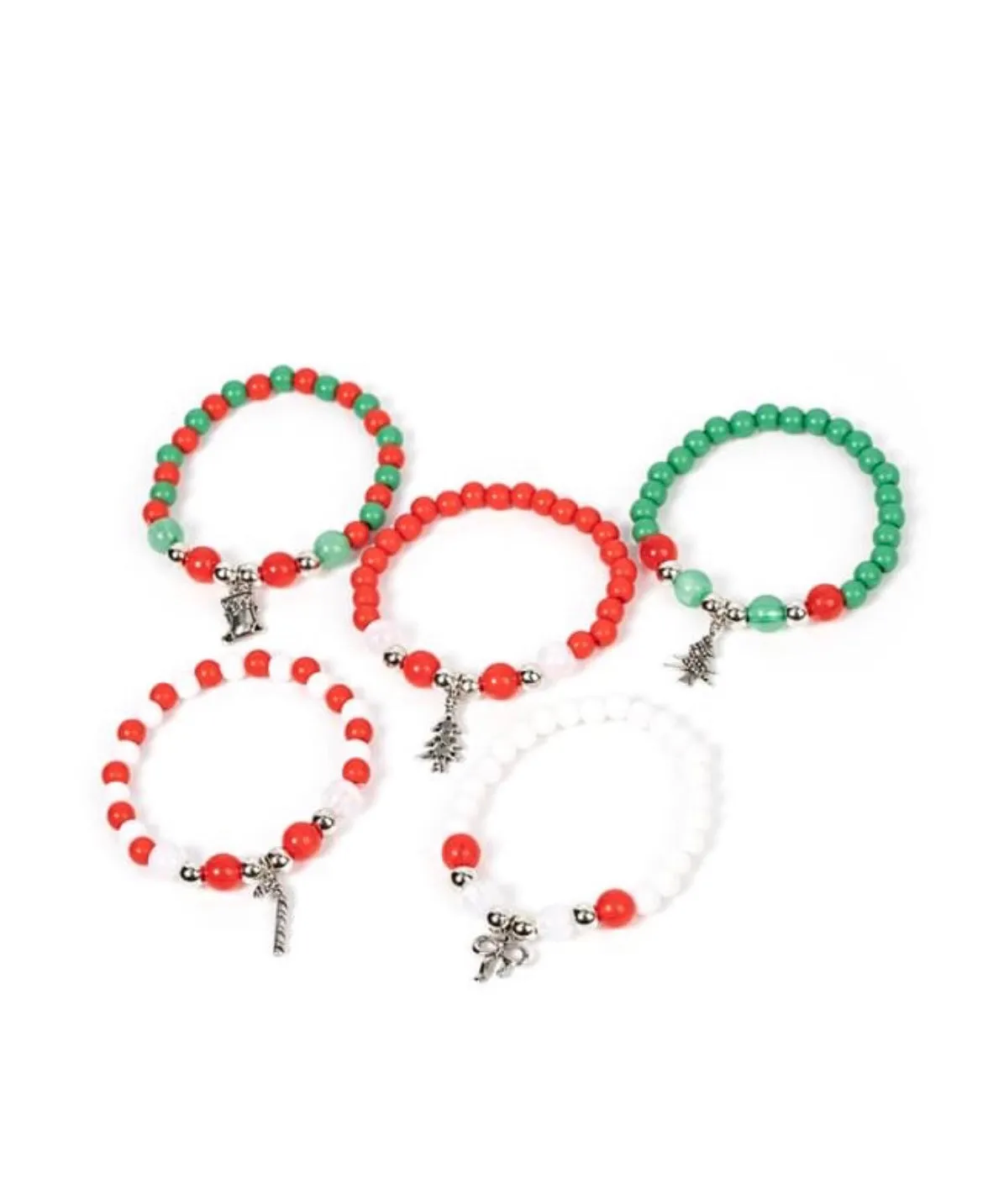 Open Door Jewelry - Christmas - Multi Starlet Shimmer Bracelets - Paparazzi Accessories