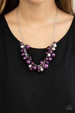 Paparazzi Necklace ~ Battle of the Bombshells - Purple