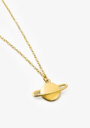 Pendant Saturn Gold