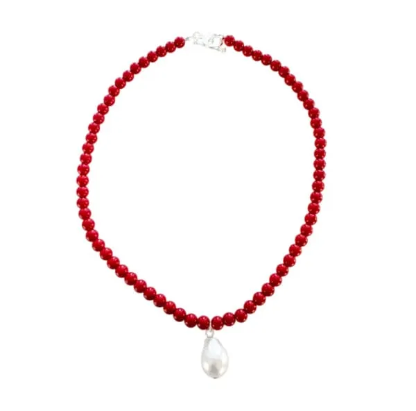 Poppy Beaded Necklaces (Choose Color)