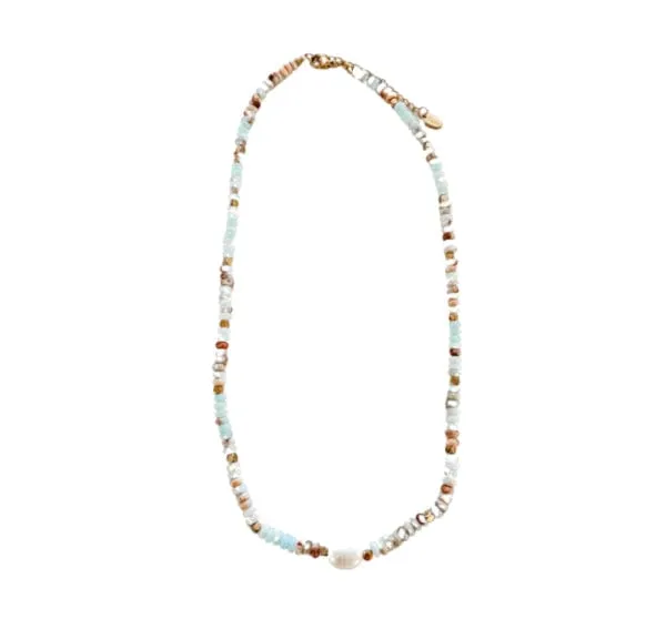 Poppy Beaded Necklaces (Choose Color)