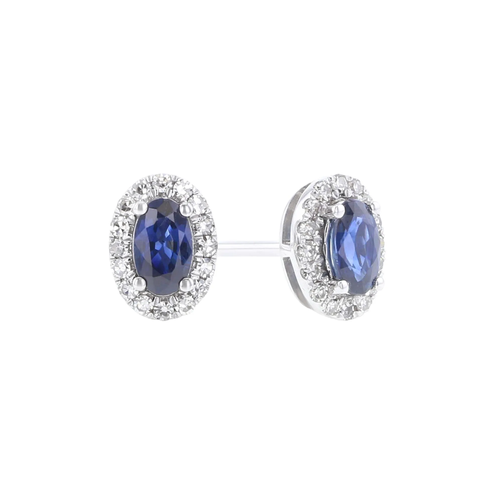 Popsicle Sapphire & Diamond Earrings