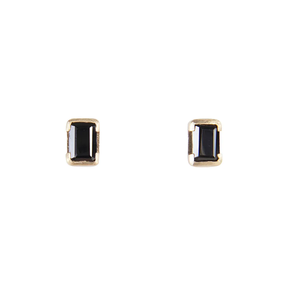 SEPTEMBER BIRTHSTONE STUDS - SAPPHIRE