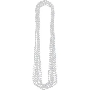 Silver Beaded Necklaces | 8ct