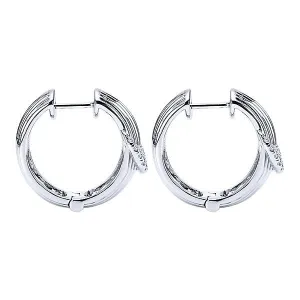 SS .22TCW WHITE SAPPHIRE EARRINGS