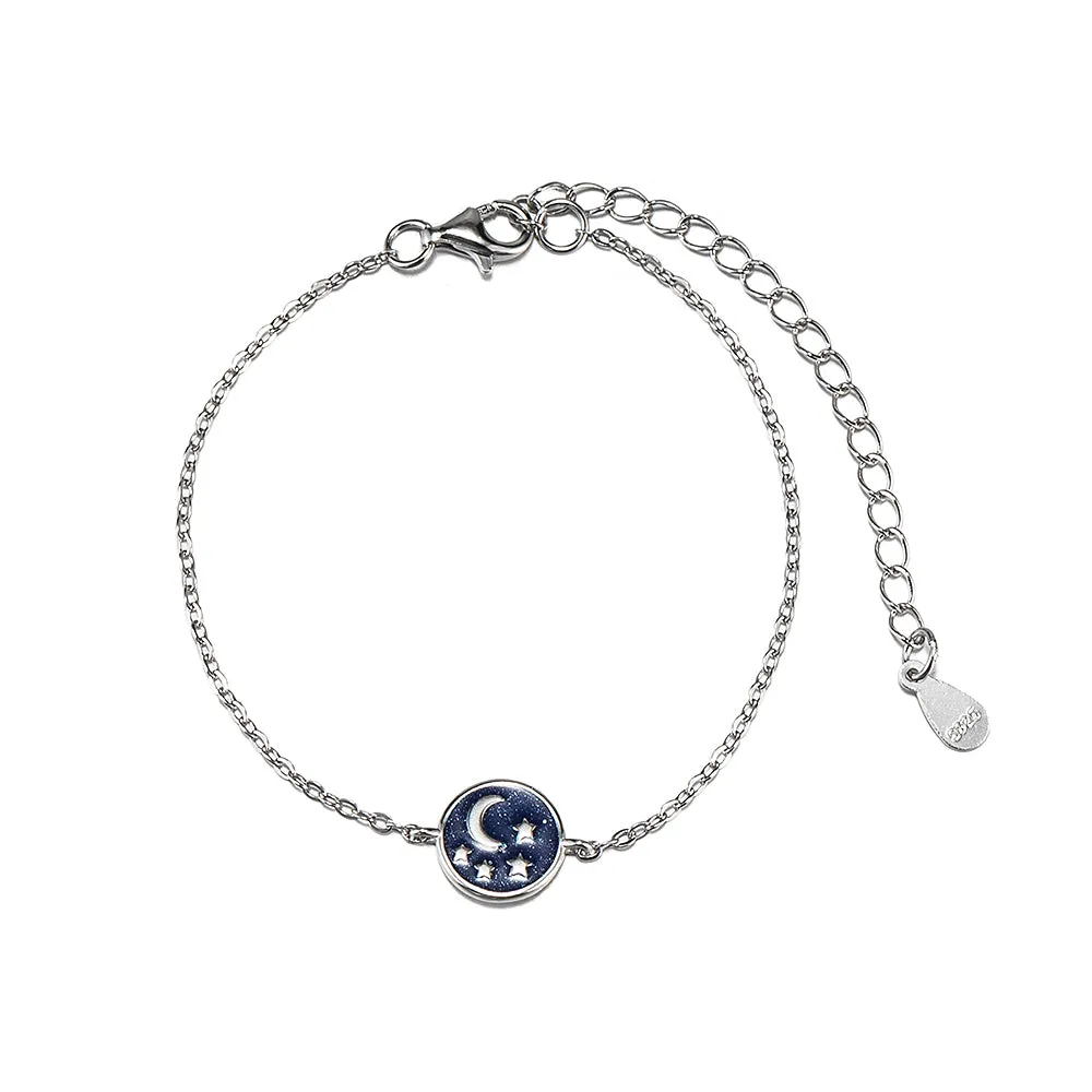 Sterling Silver Sky Bracelet