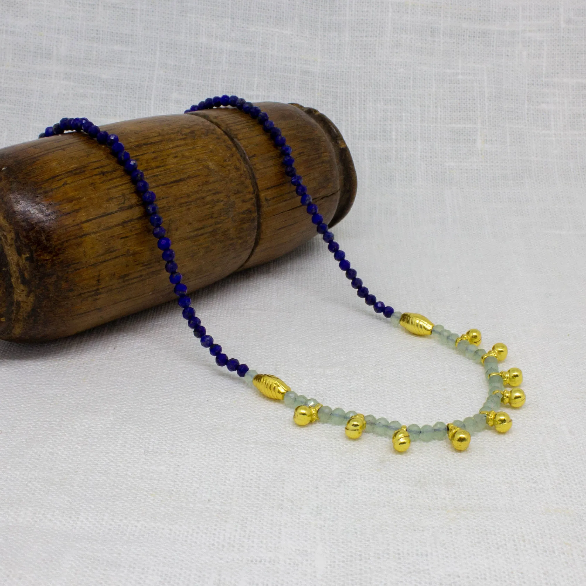 Willow Gemstone Beaded Necklace