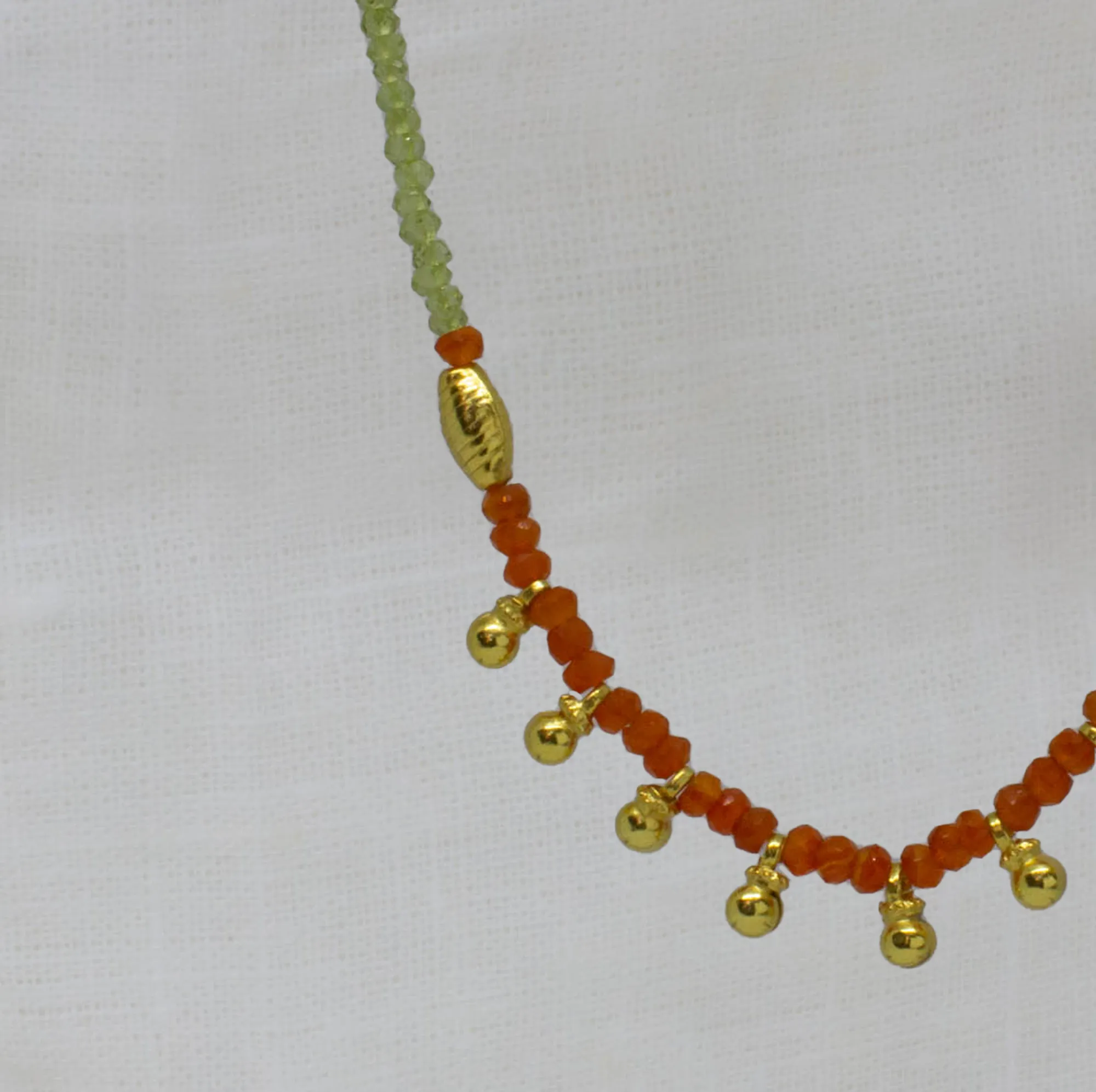 Willow Gemstone Beaded Necklace