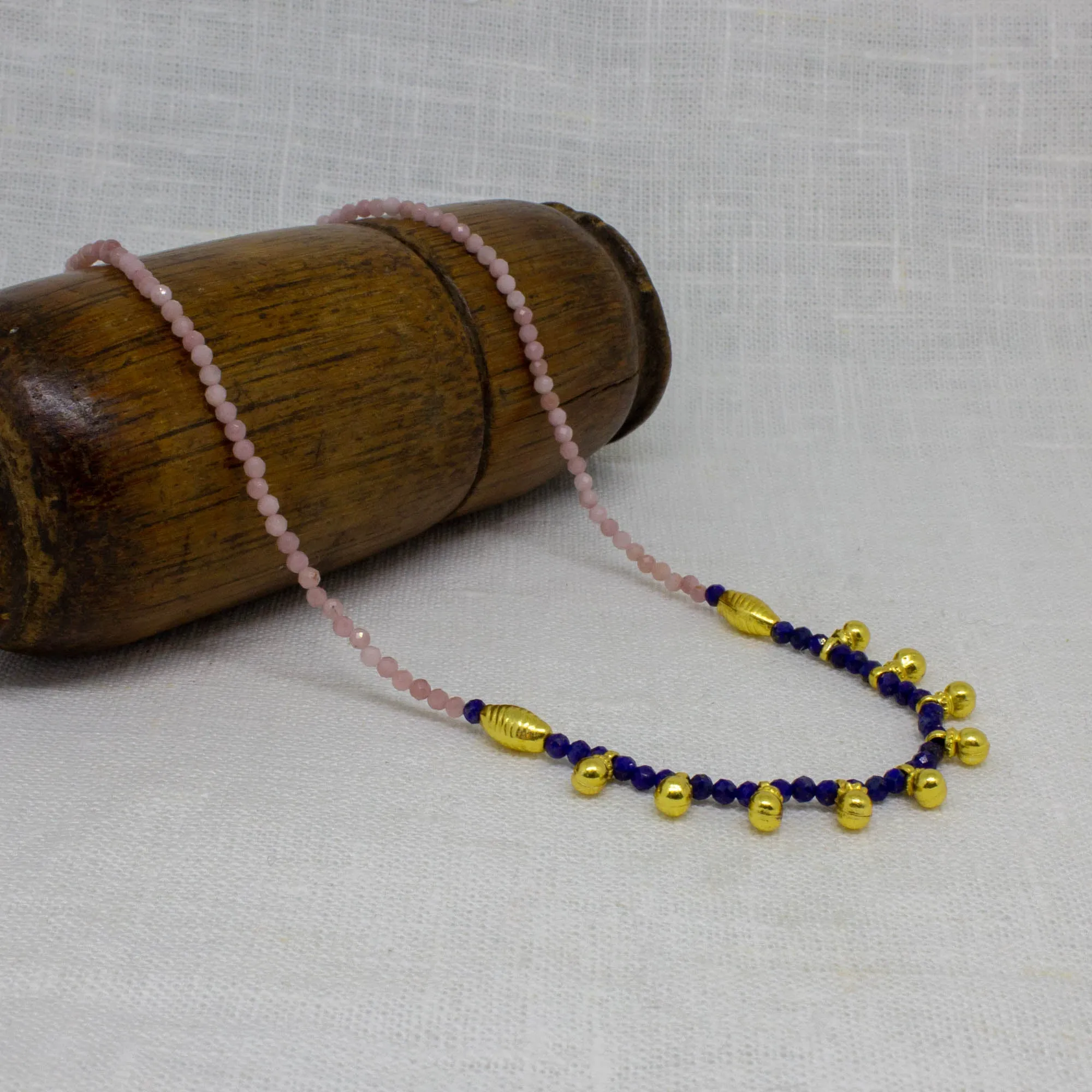 Willow Gemstone Beaded Necklace